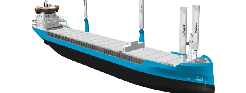 CIP9000 standardized vessel design render front view