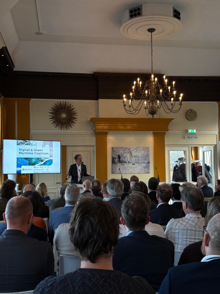 Symposium Digital & Green Maritime Coalition Guus van der Bles